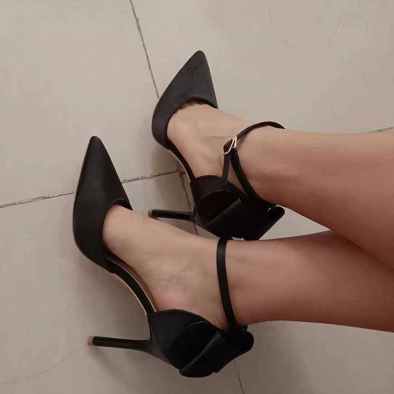 Designer Sandals, Elegant hot Silk Bow Heels: Summer Wedding High Heels - 8cm/10cm, Wine Red Bigtree Shoes