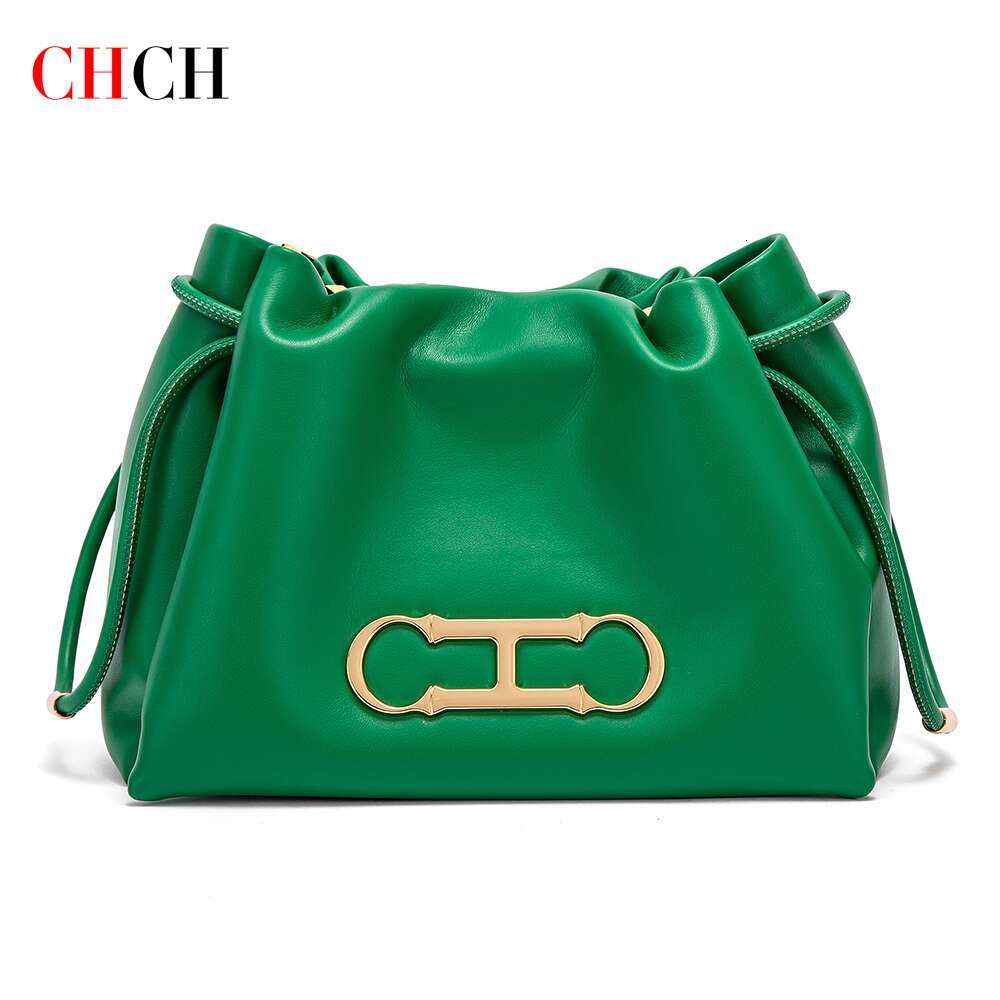 CHCH Women's Shoulder Bag PU Cloud Bag New Crossbody Bag Party Wallet Street Wear Versatile Bag Red Black Green