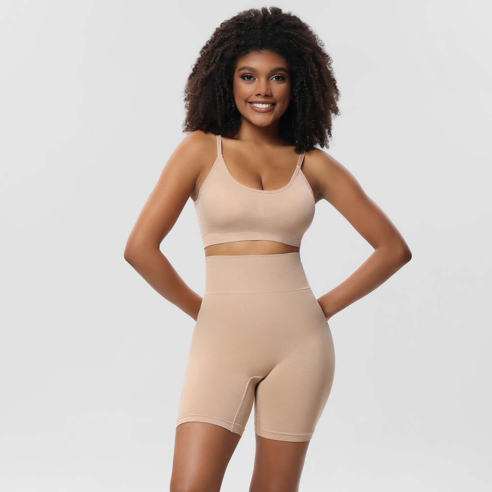 Underwear for Women with Large Chest and Small Appearance, No Steel Ring Suspender, Sports Set, Bra Waist Tightening Pants, Buttocks Lifting PantsF418