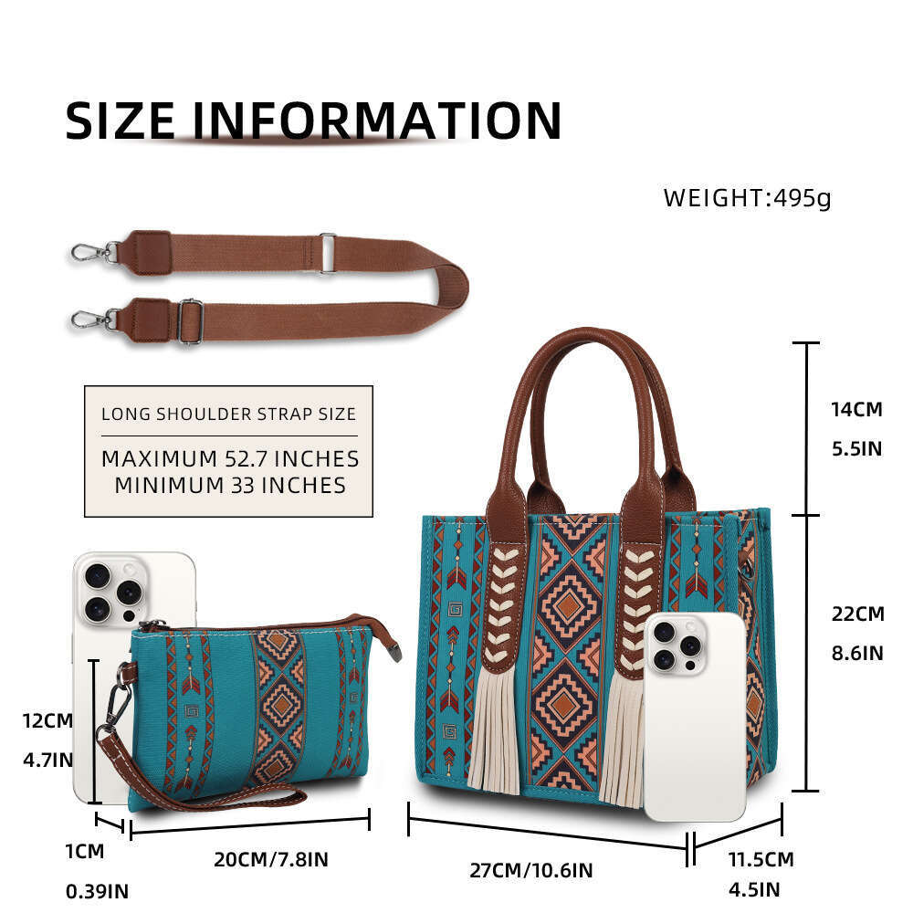 Bohemian Ethnic Style Su Personality Mother Child Board Canvas Tote Lion Ridge Bag