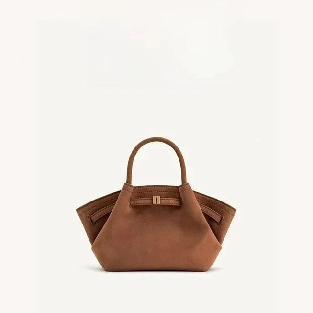 New Niche Handbags Matte Suede Leather Women's Bags Vintage Style Hasp BagVoyage