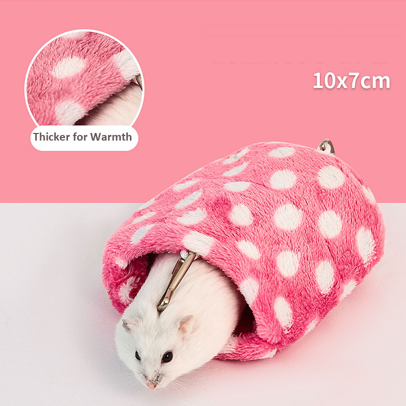 Pet Winter Hanging Fruit House Hammock Warm Bed Nest Accessories for Guinea Pig Hedgehog Chinchilla Hamster and Small Animals Free shipping