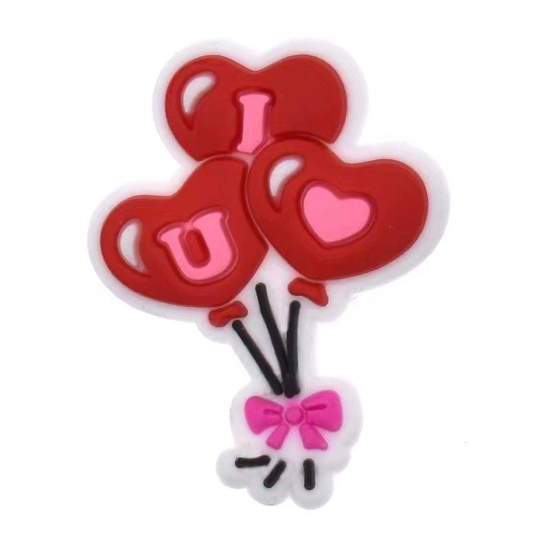 Shoe Parts Accessories Valentine's Day Shoe Parts Accessories Buckle Decor Cute Clog Charms For Sandle Decoration Charm Shoes Drop Delivery