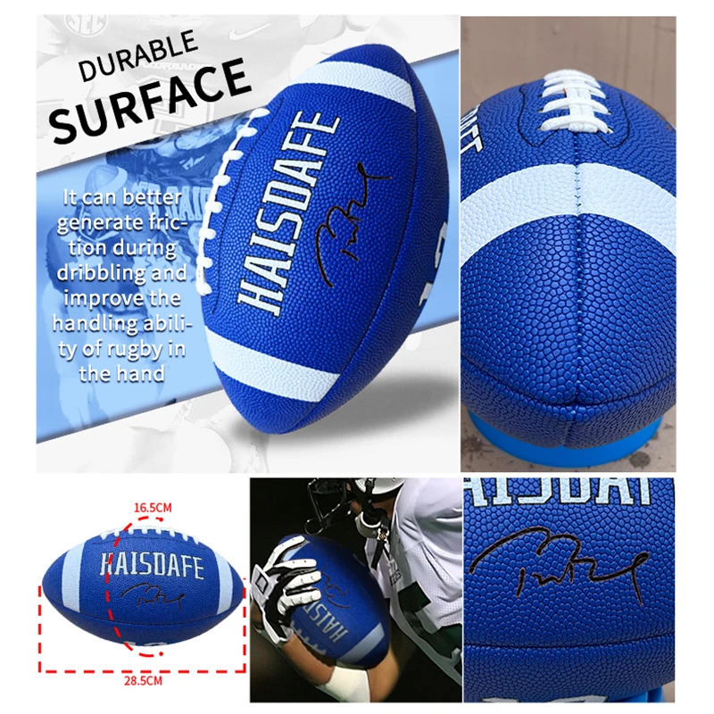 American Football Rugby Ball Size Official Size Junior Football Training Practice Team Sports Rugby Football 240408