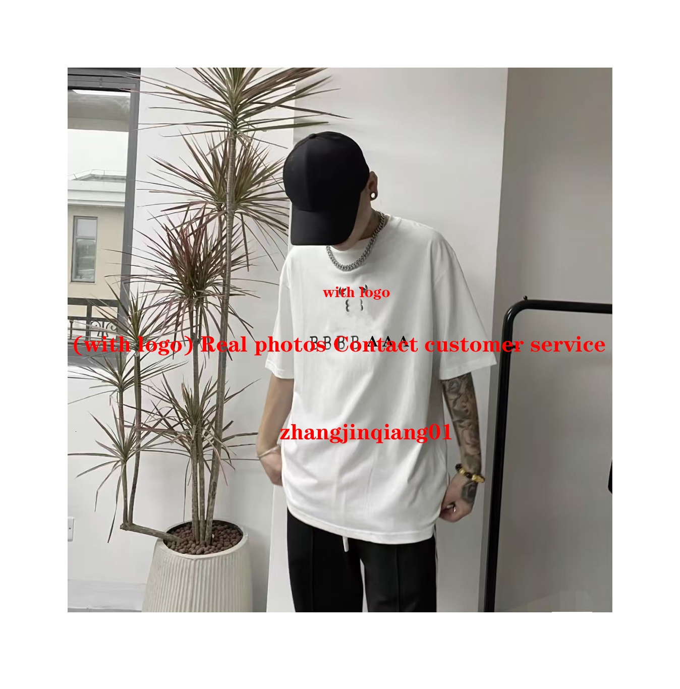 Designer White BA T Shirt Summer Fashion Brands Black Letter Short New Wheat Ear Short Sleeve Mens Womens Oversized Loose Casual Tees Sweat Tshirt