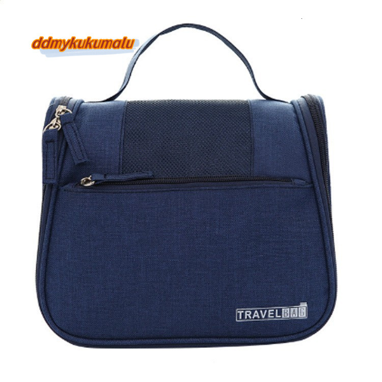 DHlanhai Cationic business travel toiletry hand-held makeup bag, hanging cosmetic storage bag #9kukumalu