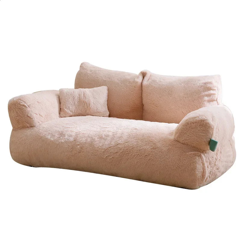 Winter House Plush Sofa Washable Pet Nest Bed Thick Comfortable Mat Dog Sleep Cat Furniture 241115