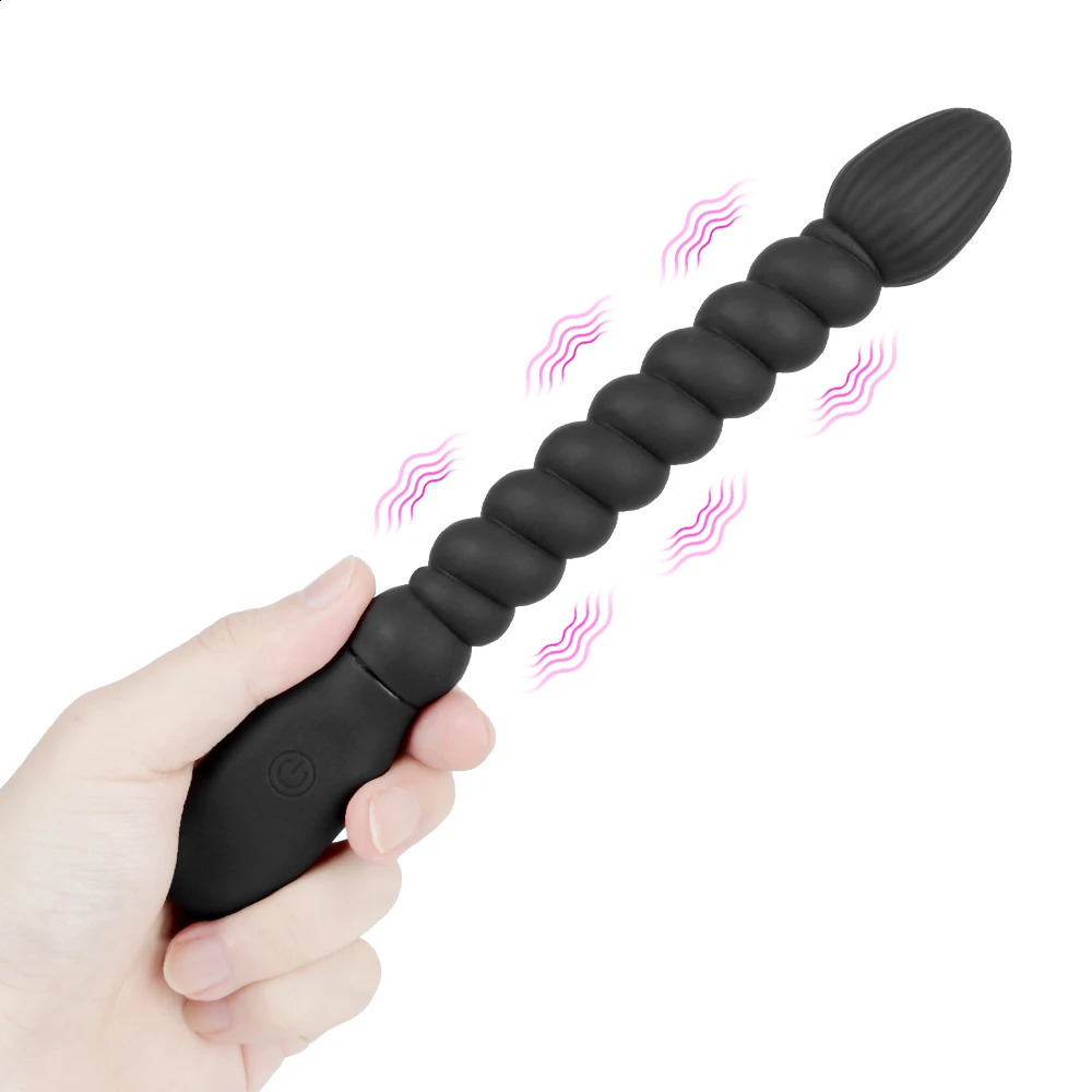 20cm Butt Plug Anal Beads Toys For Women Vibrators Vaginal Balls Men Prostate Massager Slim Dildos Female Masturbator Sex Games 241118