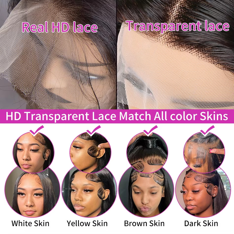 Raw Vieamese 200% 30 34 Inch Body Wave 13X4 5X5 HD Lace Frontal 100% Human Hair Glueless Ready To Wear 4X4 Closure Wig