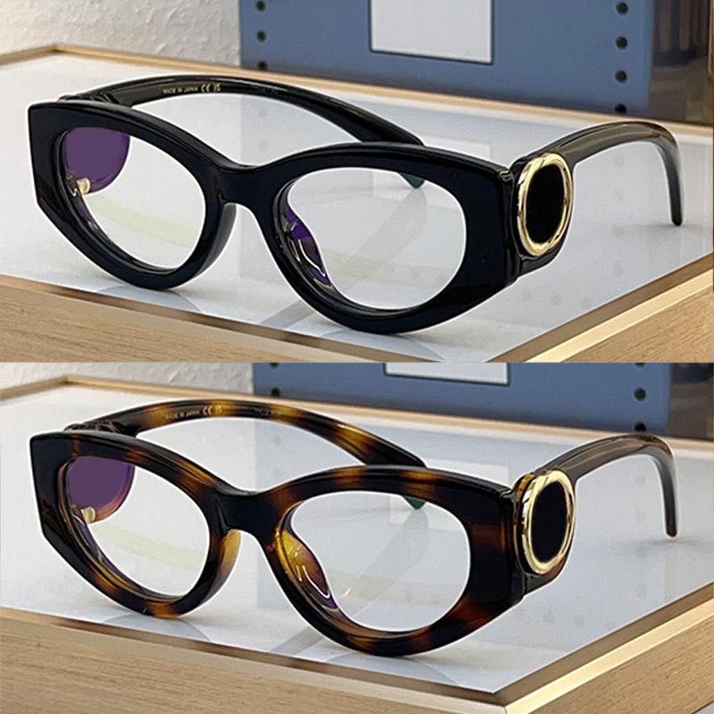 Designer Women Eyewear GG1691S Luxury Womens Cat Eye Sunglasses Acetate Frame Polarized Transparent Lens Metal Hollow Logo Fashion Optical Glasses