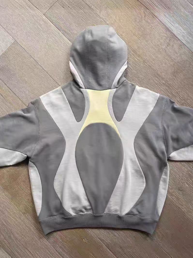 Men's Hoodies Y2K Vintage Zip Hoodie Hip Hop Patchwork Oversized Harajuku Gothic Jacket Outerwear Clothes Streetwear