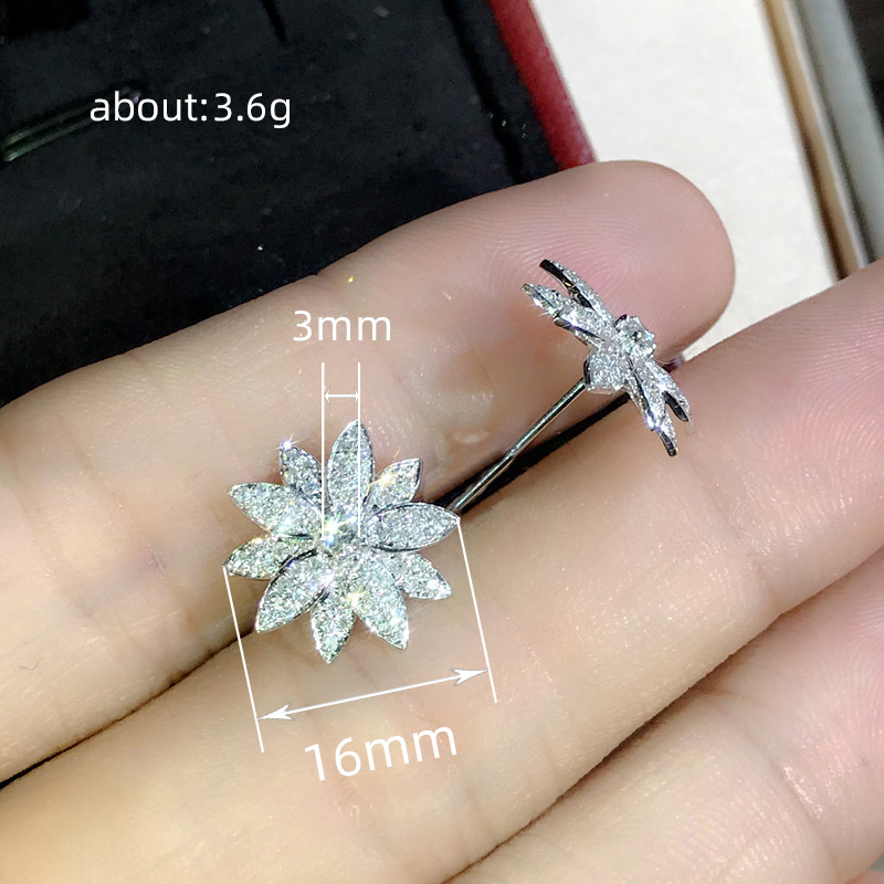 Sterg Sier Marquise Stud Earrings 5A Cubic Zirconia Gemstones | Drop Ship Jewelry