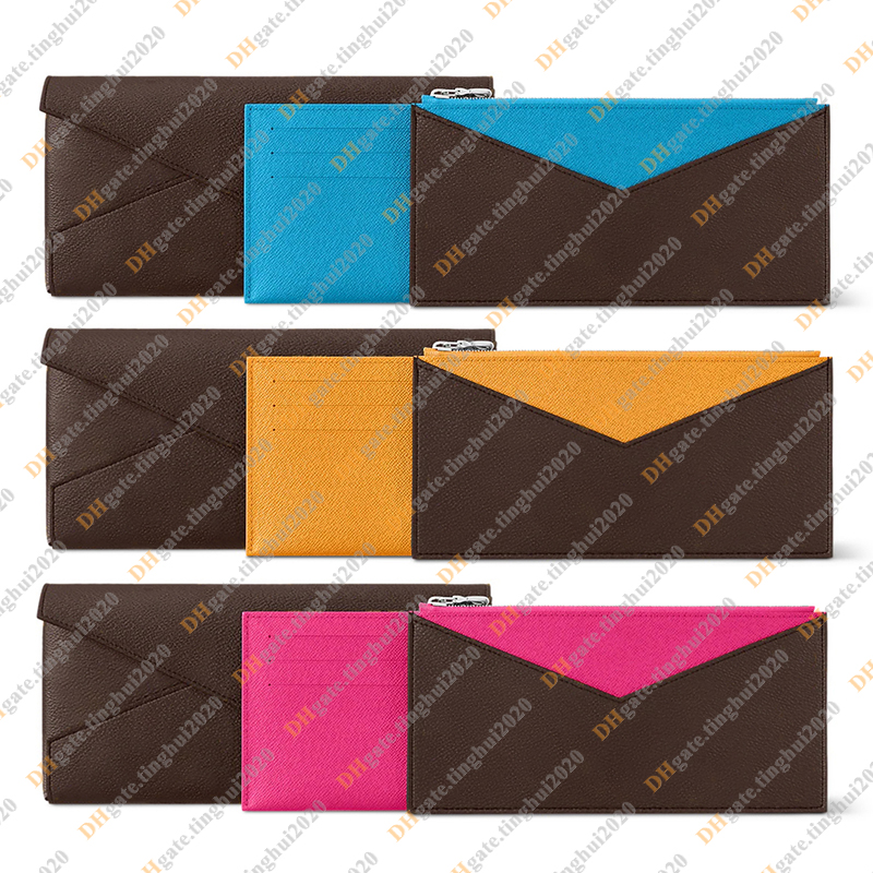 Ladies Fashion Casual Designer Luxury Kirigami Organizer Wallet Coin Purse Credit Card Holders Key Pouch TOP Mirror Quality M12358 M12403 M12359 Pouch Purse