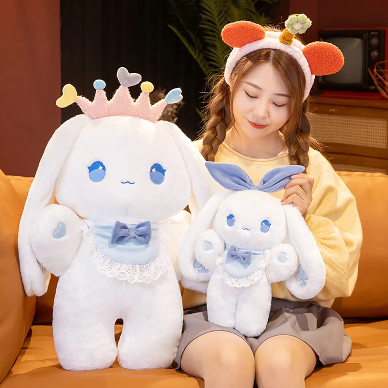 Kawaii Bunny Plush Toys Stuffed Rabbit Doll Baby Cute Japanese For Girl Lovely Childrens Toy Birthday Gift 241118