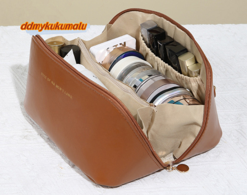PU Pillow Storage Waterproof Handheld for and Business Travel Portable Premium Makeup Bag Women's Large Capacity #6 ddmykukumalu