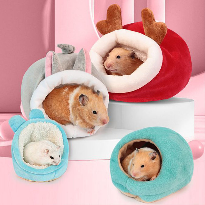 Pet Winter Hanging Fruit House Hammock Warm Bed Nest Accessories for Guinea Pig Hedgehog Chinchilla Hamster and Small Animals Free shipping