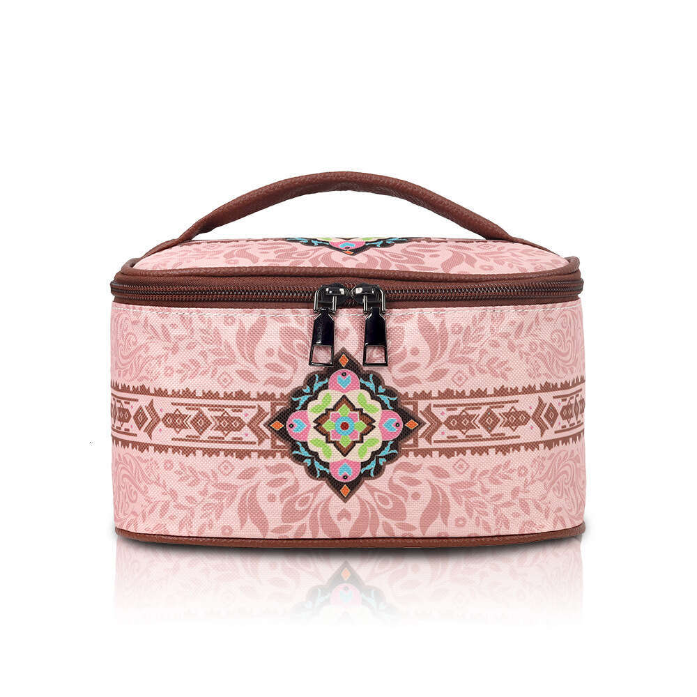 Hot selling Bohemian style makeup lightweight and portable women's large capacity storage bag, beauty bag
