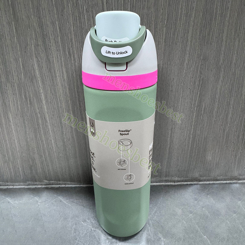 New Water Bottles Colorful Water Bottle Insulated Cup 316 Stainless Steel Space Pot Outdoor Vacuum Drink Thermos Waterbottle Cups