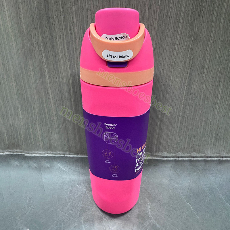 New Water Bottles Colorful Water Bottle Insulated Cup 316 Stainless Steel Space Pot Outdoor Vacuum Drink Thermos Waterbottle Cups