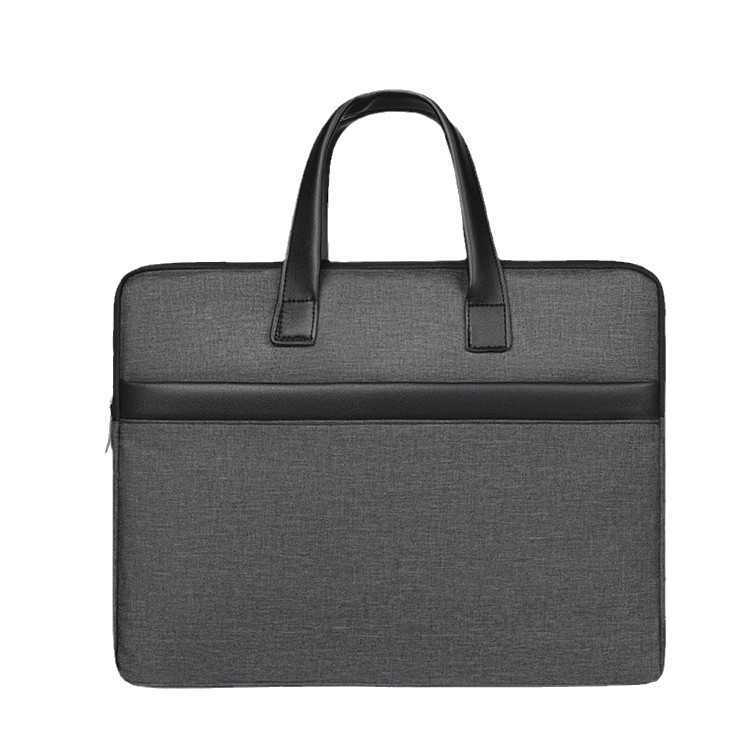 New business travel briefcase for men, lightweight and large capacity portable laptop bag, simple commuting file bag
