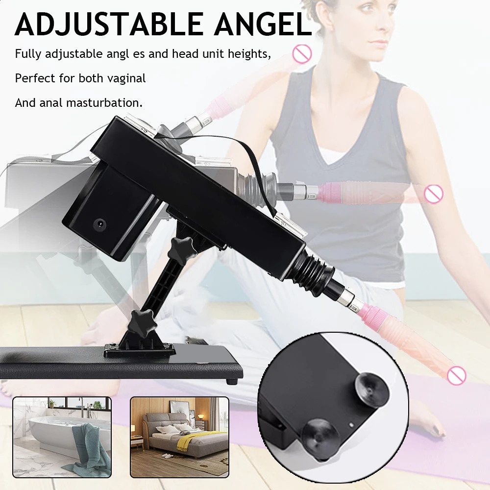 Sex Love Machine Adult Toy Automatic Thrusting Device for Men and Women Masturbation Adjustable Vaginal Anal Massage Pumping Gun 241118