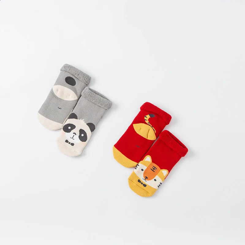 DBX18969 Dave Bella Winter Fashion Baby Neutral Christmas Cartoon Socks Fashion Childrens Girls Socks 241118