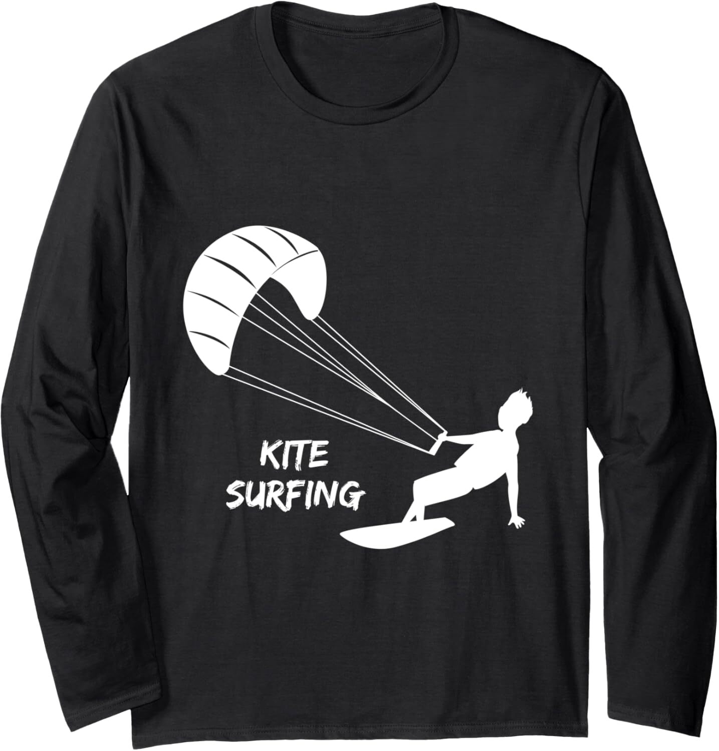 Long Sleeve Shirts for Men sweatshirt Kite Surfing Transition Jump Xtreme Sport Long Sleeve T-Shirt T shirt Tee Streetwear Casual tops clothes