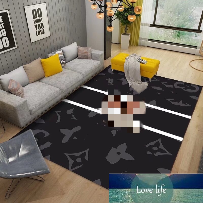 Luxury Deaigner Home Mat Door Mats Simple Big Brand Living Room Carpet Home Door Stain-Resistant Absorbent Hallway Mats