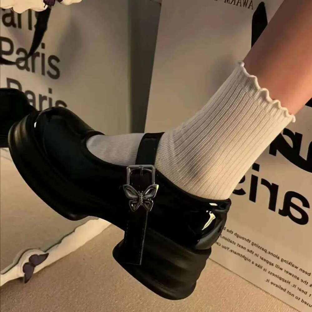 Women's Shoes Platform Oxfords Female Footwear All-Match Patent Leather Ballet Flats Clogs Summer New Dress Retro Mary Janes Me fd3e