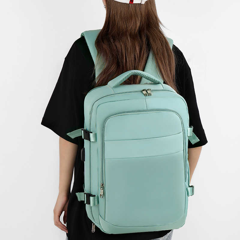 2024 New Backpack Large Capacity Commuting Business Backpack for Men and Women Multi functional Computer Travel Backpack