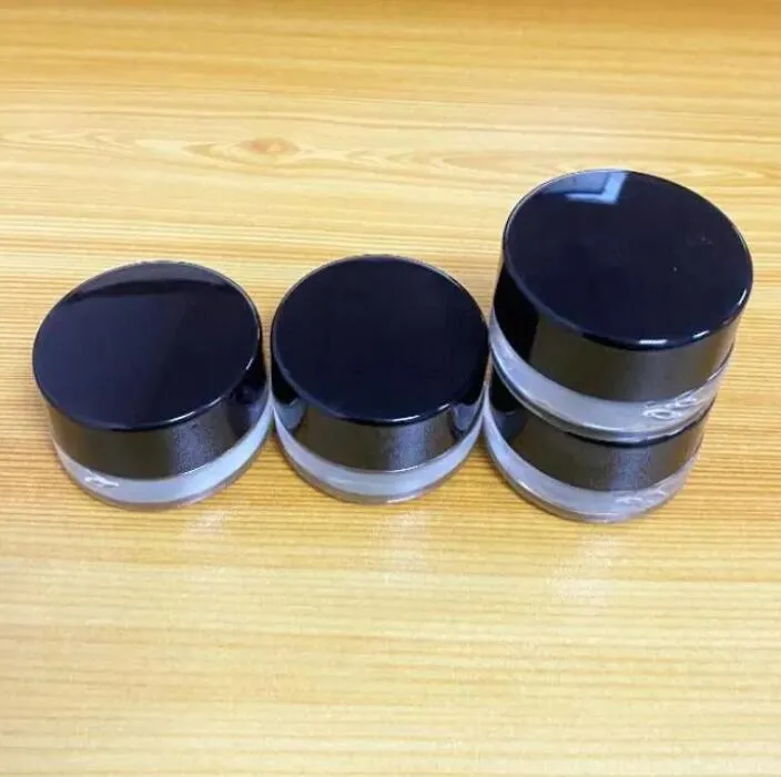 3ML transparent tempered glass container dab wax oil concentrate hardened glass jar for wax/cosmetic storage LL