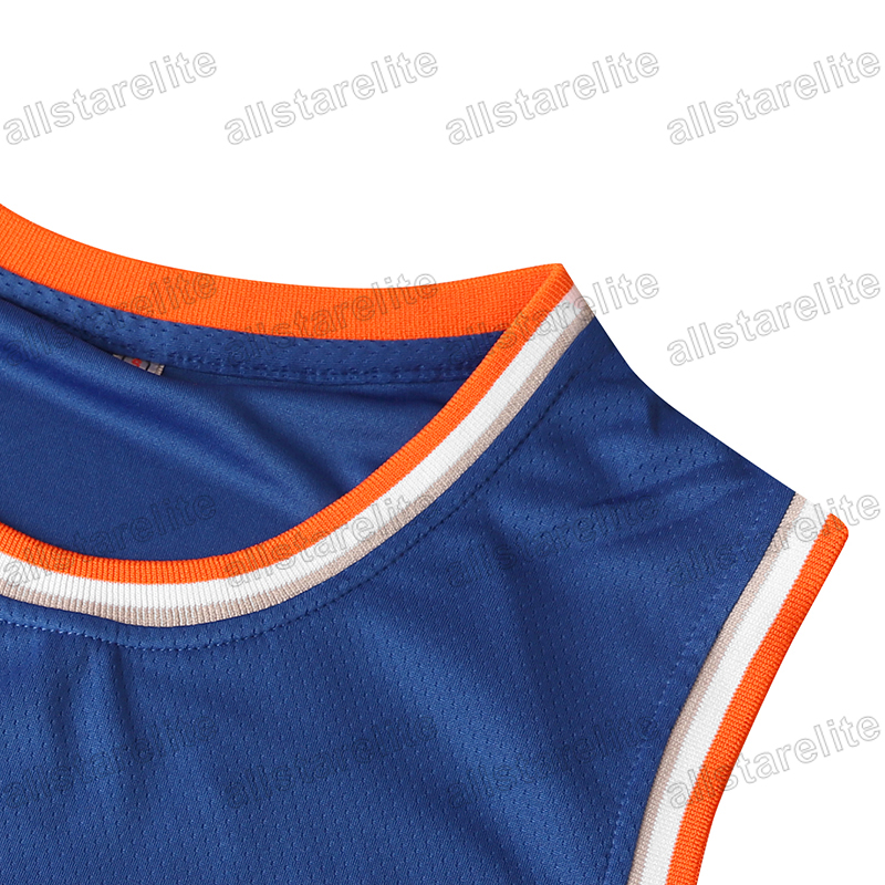 #11 Embroidered Blue White Basketball Jersey Breathable Polyester, Perfect for Outdoor Sports & Street Style In Stock Men's