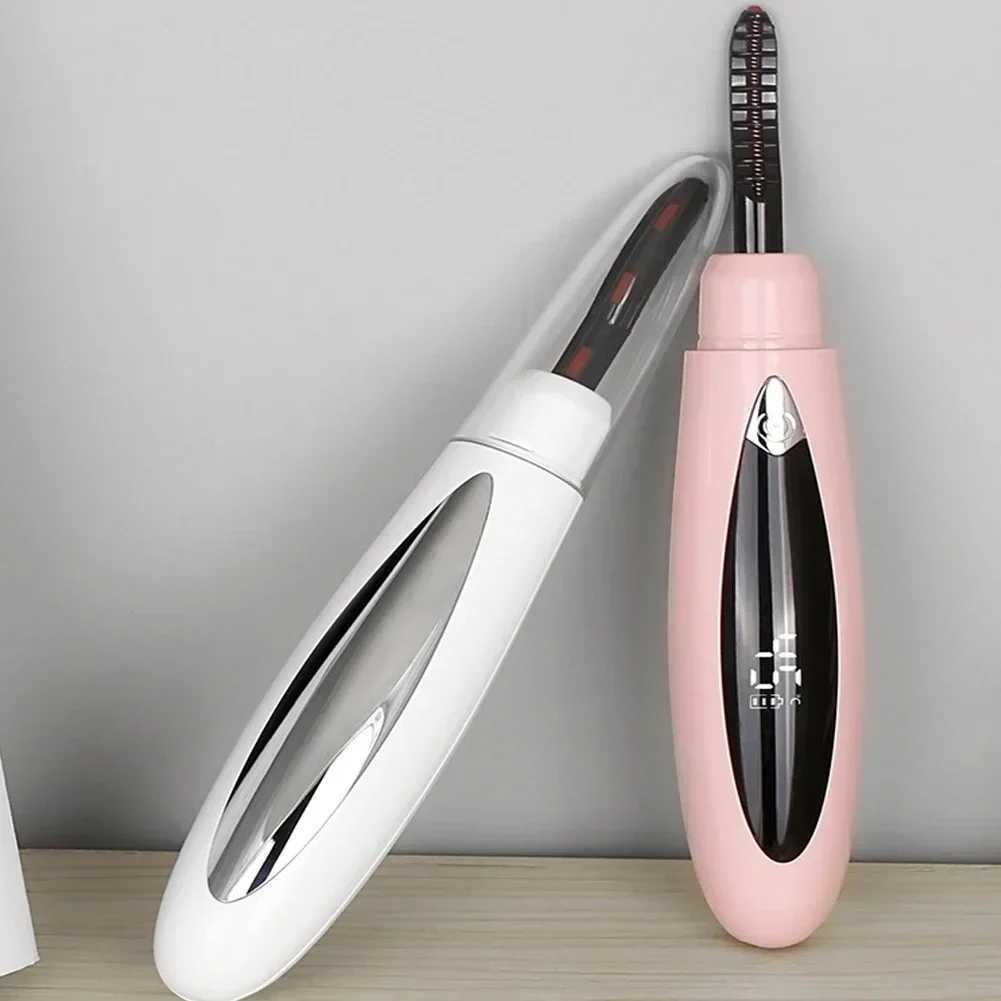 Electric Heated Eyelash Curler Portable Eyelash Curling Device Quick Heating Natural Eyelash Curler Long Lasting Make up ToolXJ241118