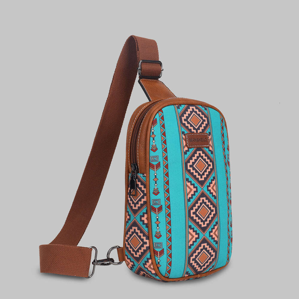 2024 Spring New Waist Chest Canvas Large Capacity Women's Shiling Bag