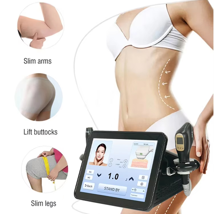 High Frequency HIFU Skin Rejuvenation Face Lifting Focused Ultrasound Smas 7D HIFU Crow's Feet Removal Anti-aging Skin Smoothing Machine 2 HIFU H