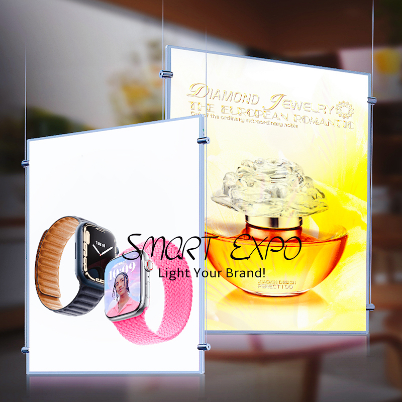 Led Menu Light Box Dual Sides Display Advertising Poster (60x90cm)