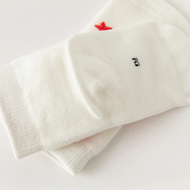 Dave Bella 2 pairs of baby Christmas socks soft cotton childrens high socks baby boy girl cute socks DB4237408 241118