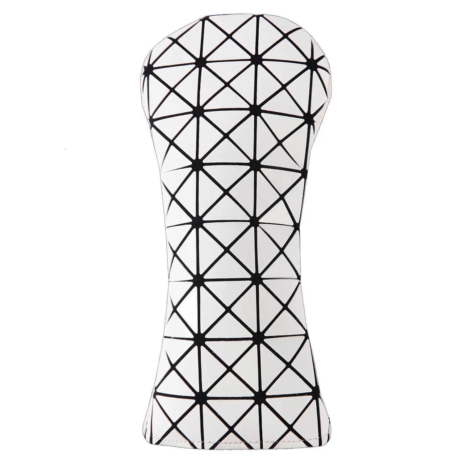 White Laser Premium Leather Head Covers Set Golf Club Headcovers for Driver Fairway Hybrid Wood Head covers with Number Tags 240415