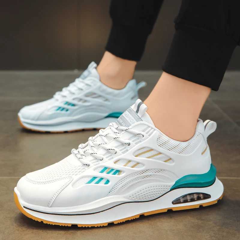 Mens Sport Sneakers Breathable Mesh Fashion 2023 New Running Shoes High Quality Outdoor Casual ShoesC241216