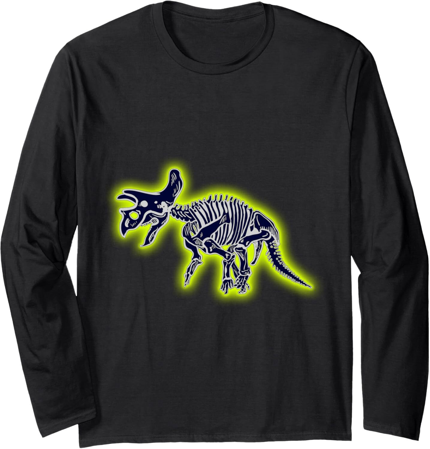 Long Sleeve Shirts for Men sweatshirt T-rex Dinosaur Skeleton Fun Cool Jurassic Gift Long Sleeve Tee Streetwear Casual tops clothes Fashion Trends