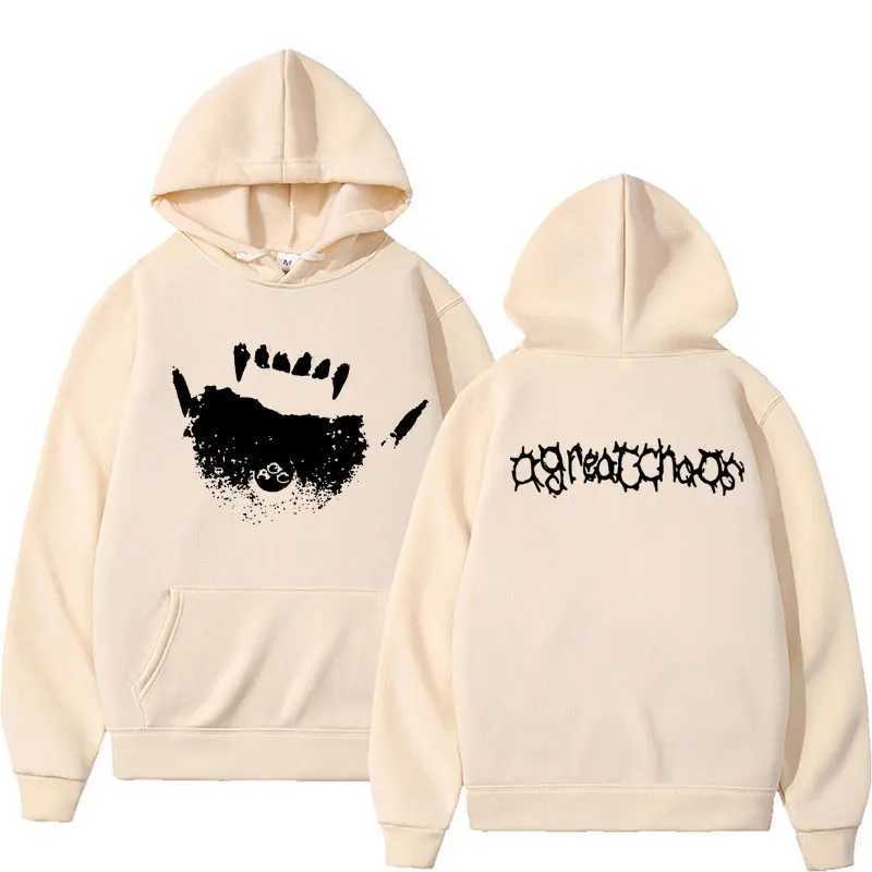 High Quality Ken on AGC Actual Hate Teen X Vamp Hoodie A Great Chaos Opium Merch Hoodies Mens Wen Harajuku Fashion Trends Y2K Sportswear T241118
