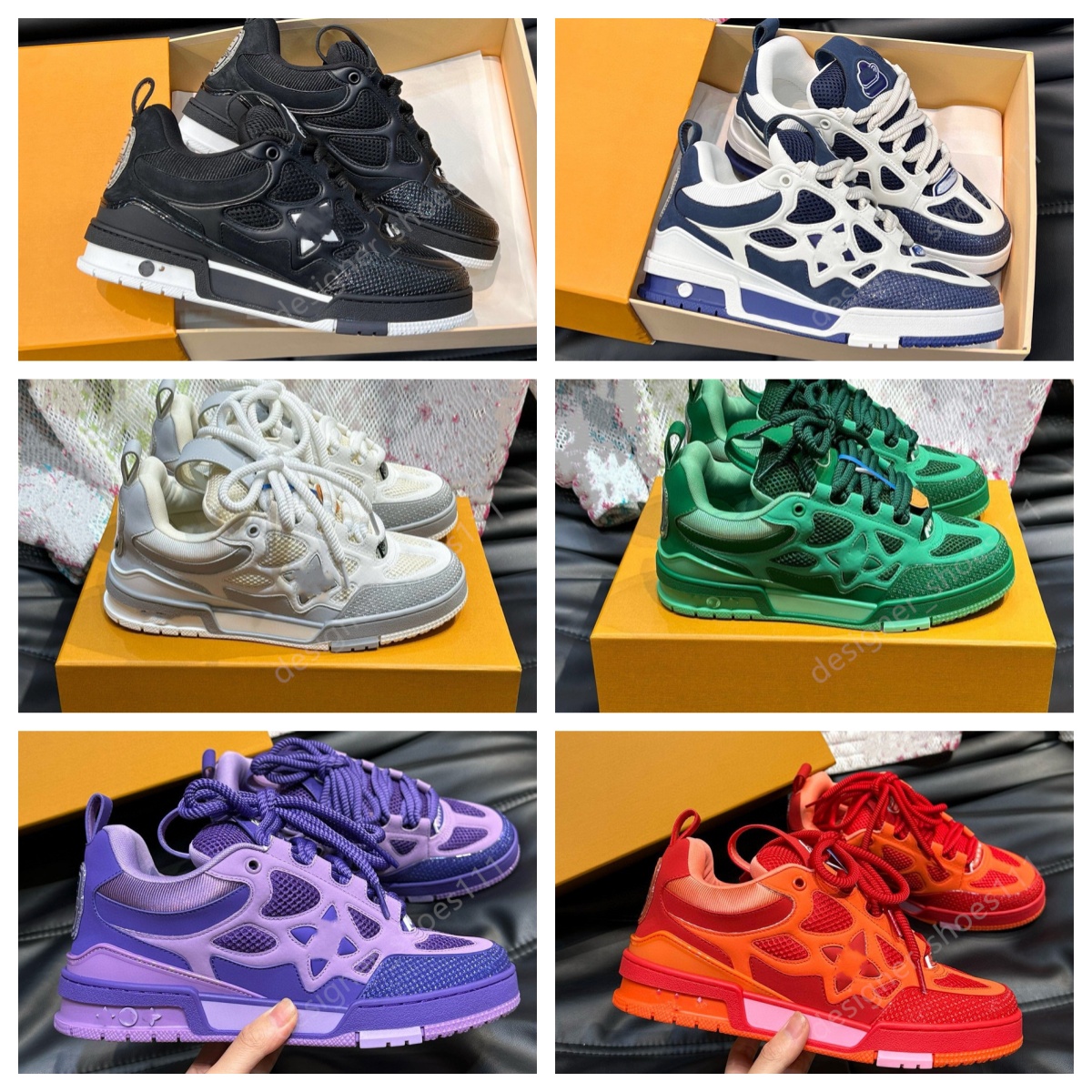 shoes sneakers mans shoes designer shoes womens sneakers basketball shoes calfskin shoes luxury casual shoes running leather classic dermis skateboard35-46