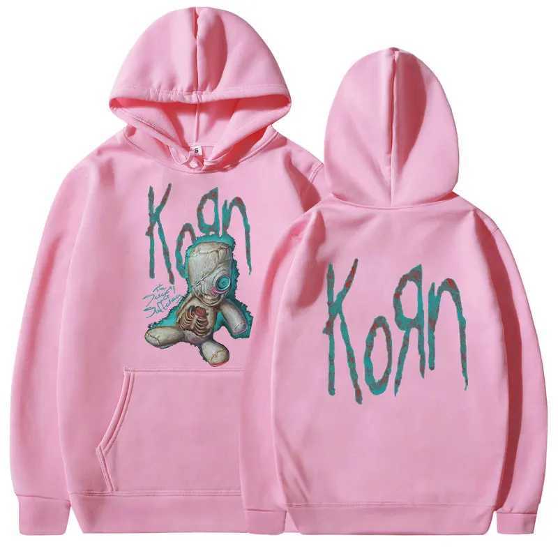 New Arrival Korn releases rock band SIC album hoodies mens retro metal gothic hoodies streetwear hip-hop punk hoodies sportswear Z241118