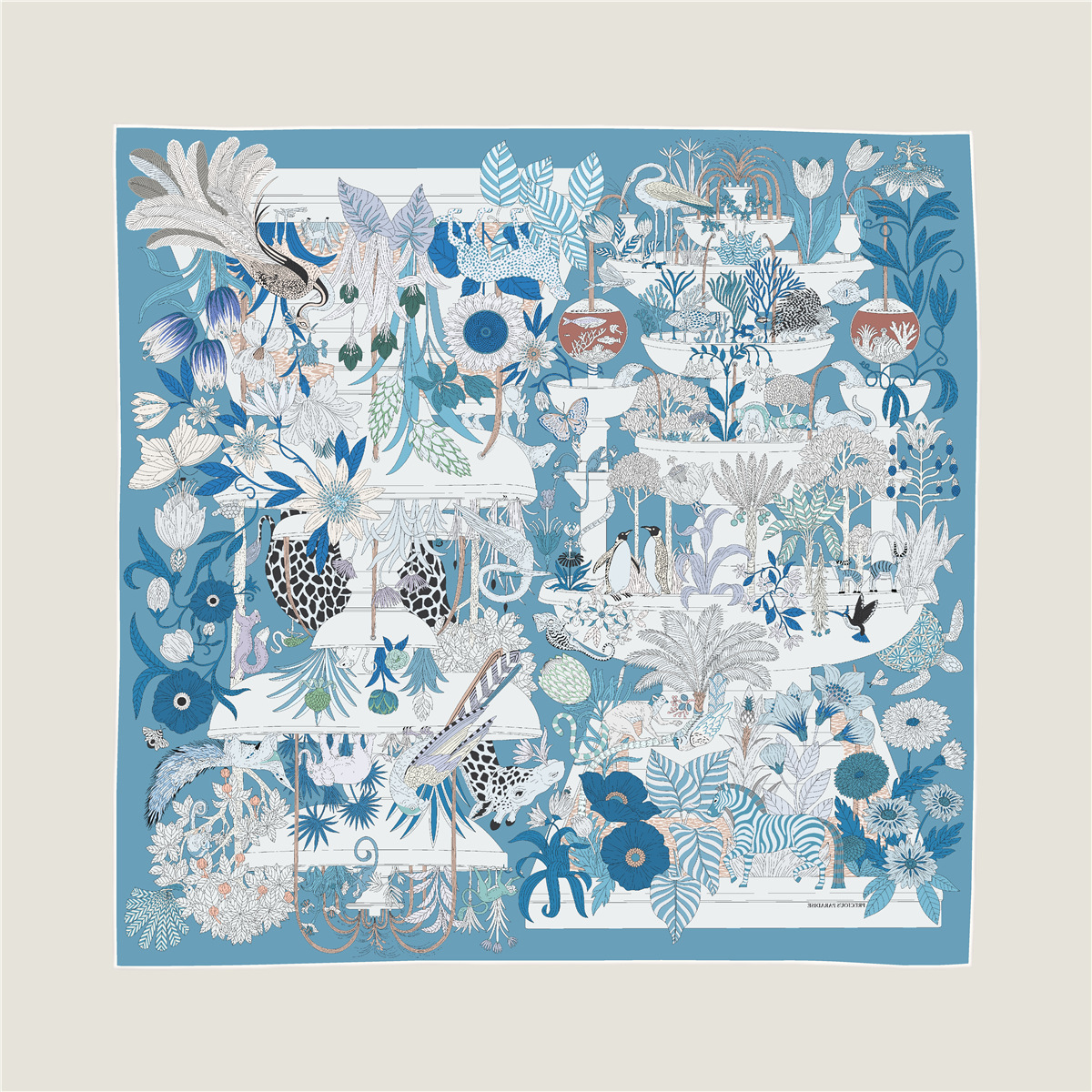 Two Sided Twill Scarf 90cm Women Rolled Edge 90 Silk Scarfs Shawls Square Lady Bandanas Handmade Hair Foulard Femme Bag Bandana Christmas gifts