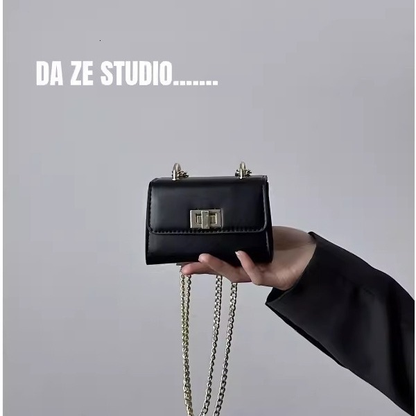 Popular handbag for women 2025 designer bag new high-end texture niche versatile crossbody mini chain bag