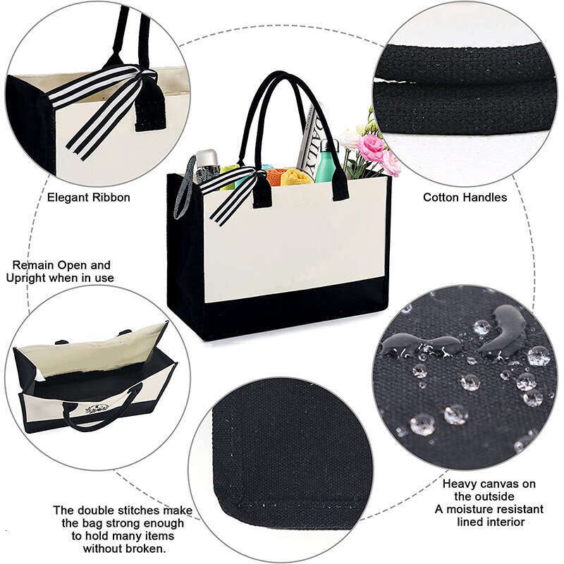 2024 autumn new hot selling high-end and large capacity shopping bag, single shoulder commuting handbag, fashionable canvas bag