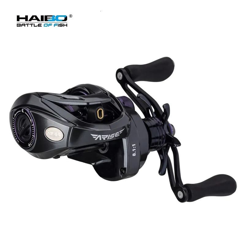 Haibo 23 ARISE PRO/PRO Baitcasting Fishing Reel 11B1RB 6.4 1-8.1 1 Freshwater Sea Carretilha De Pesca Long Casting Snakehead 240415