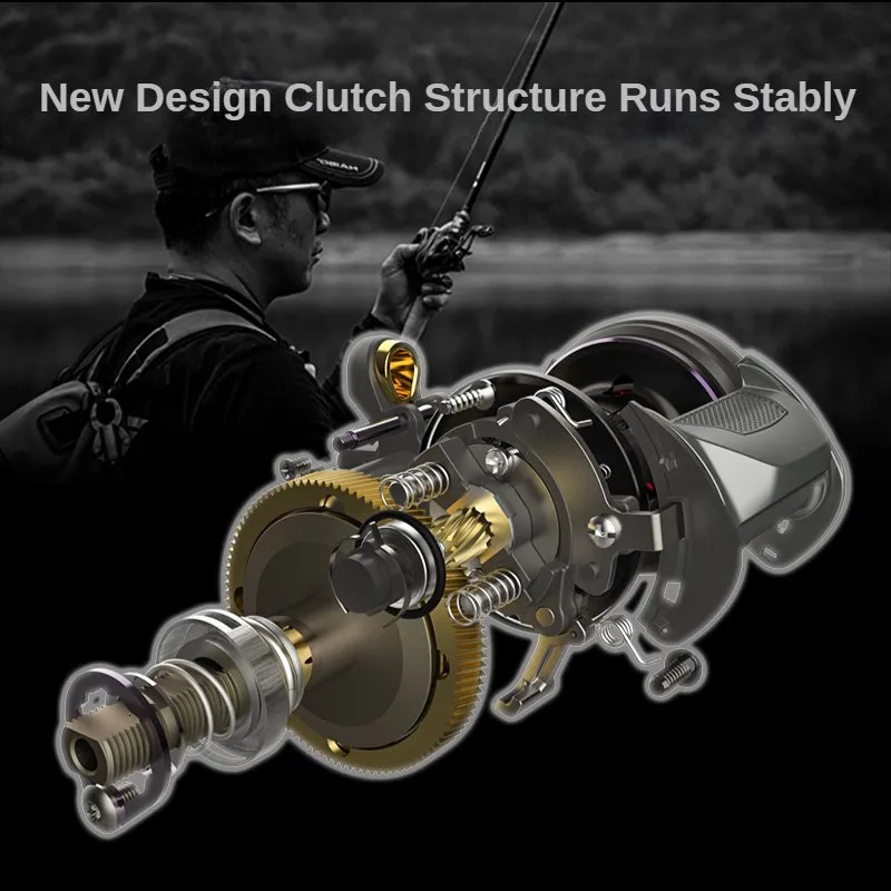 Haibo 23 ARISE PRO/PRO Baitcasting Fishing Reel 11B1RB 6.4 1-8.1 1 Freshwater Sea Carretilha De Pesca Long Casting Snakehead 240415