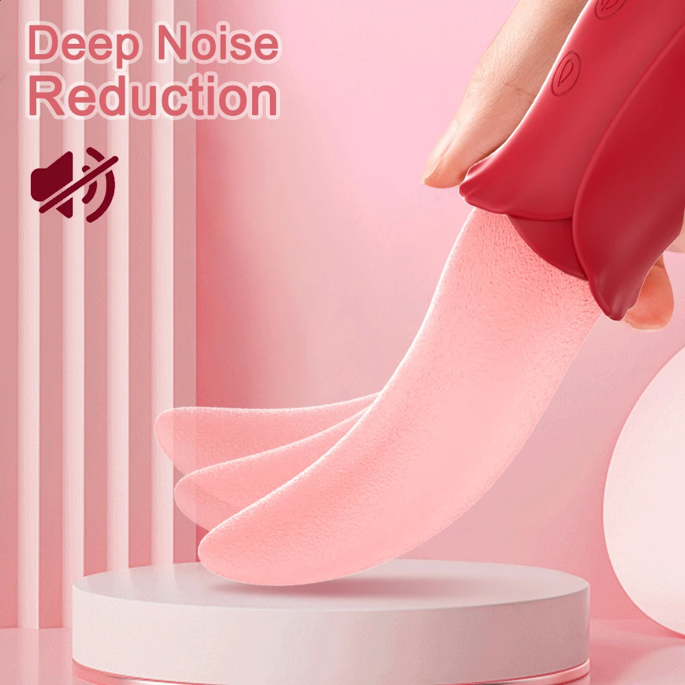 Adult Supplies Vibrator Tongue Licking Nipple Vagina Stimulator Massager Masturbation Tools Women Sex Toys Vagina Vibration 241118