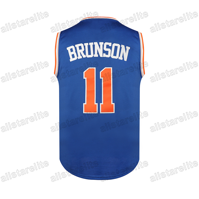 #11 Embroidered Blue White Basketball Jersey Breathable Polyester, Perfect for Outdoor Sports & Street Style In Stock Men's